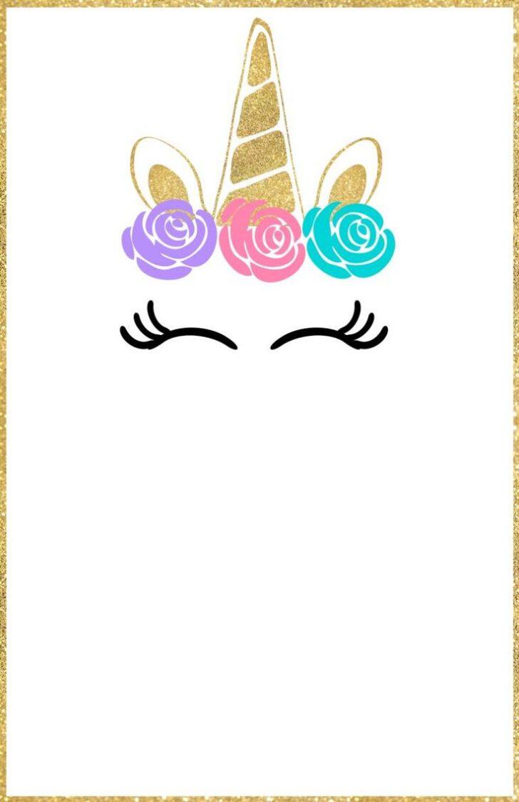 Unicorn Printable Paper