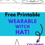 Free Printable Witch Hat Craft Template   Intended For Printable Paper Witch Hat Template