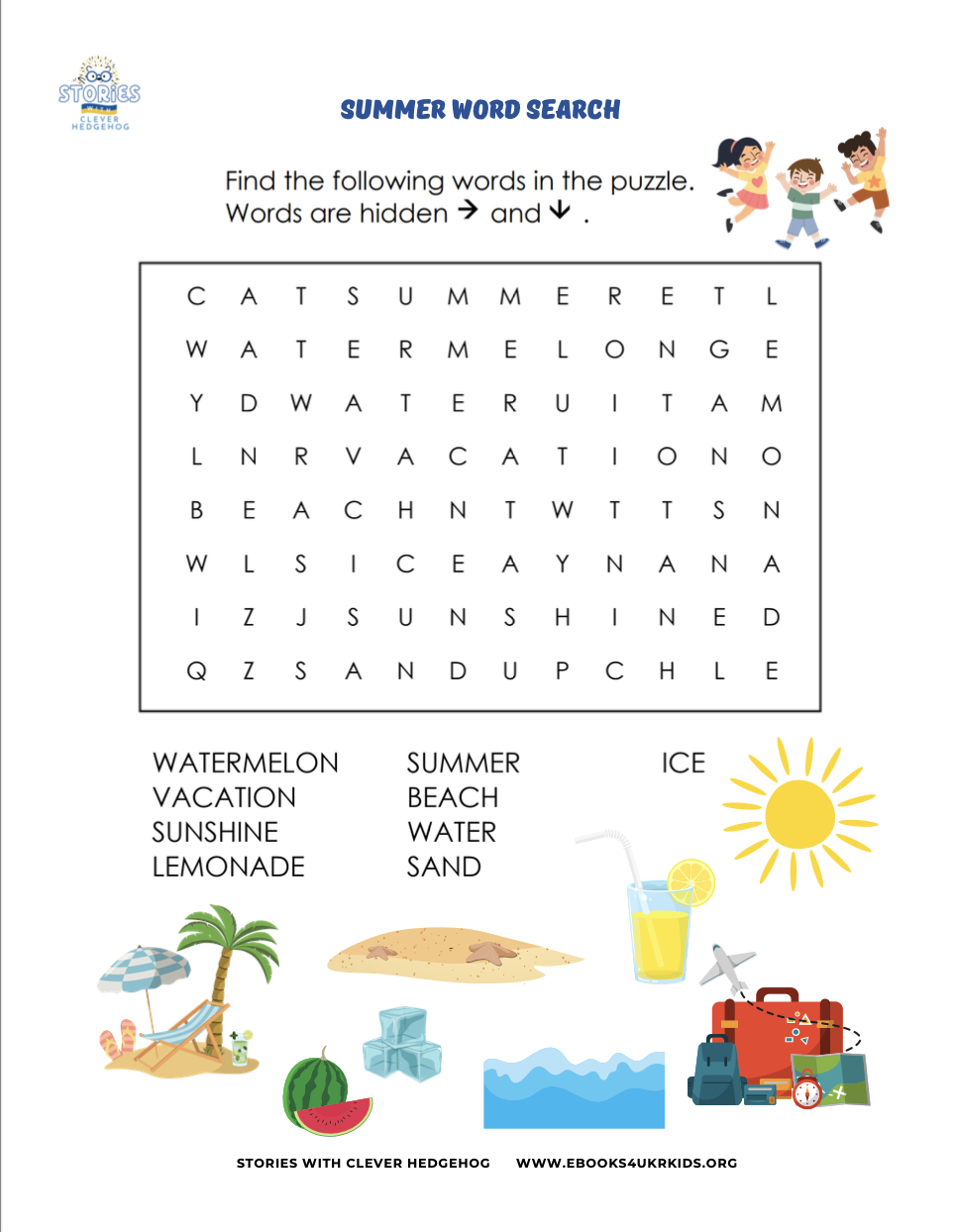 Free Printables For Kids - Stories With Clever Hedgehog pertaining to Free Printable Paper Activities