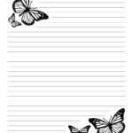 Free Writing Paper Printables Within Free Printable Writing Paper