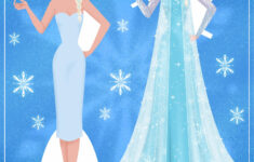 Frozen 2 Elsa And Anna Paper Dolls With Clothing And Dresses From regarding Frozen Printable Paper Dolls