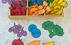 Fun Printable Pretend Play Food In English, Chinese, And Korean in Printable Paper Food Templates