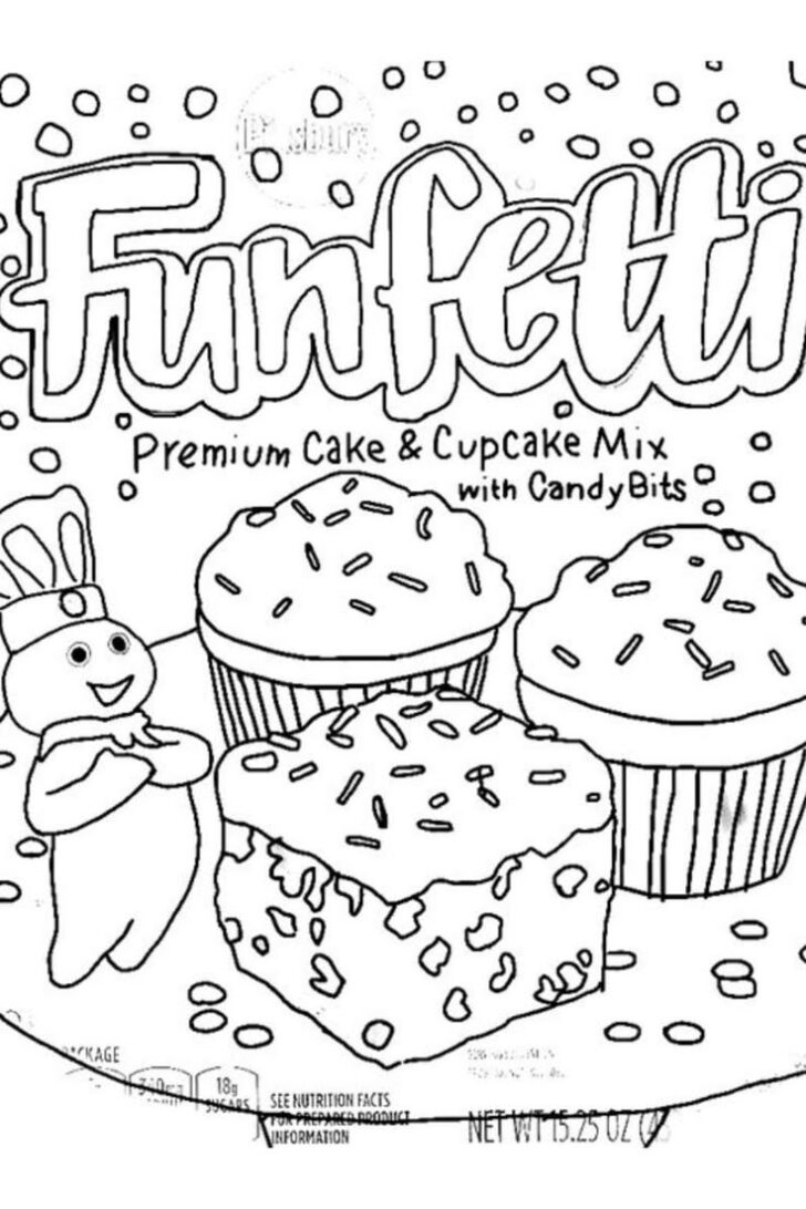 Printable Paper Squishy Template Food