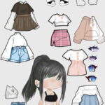 Gacha Life In Printable Paper Doll Gacha Life