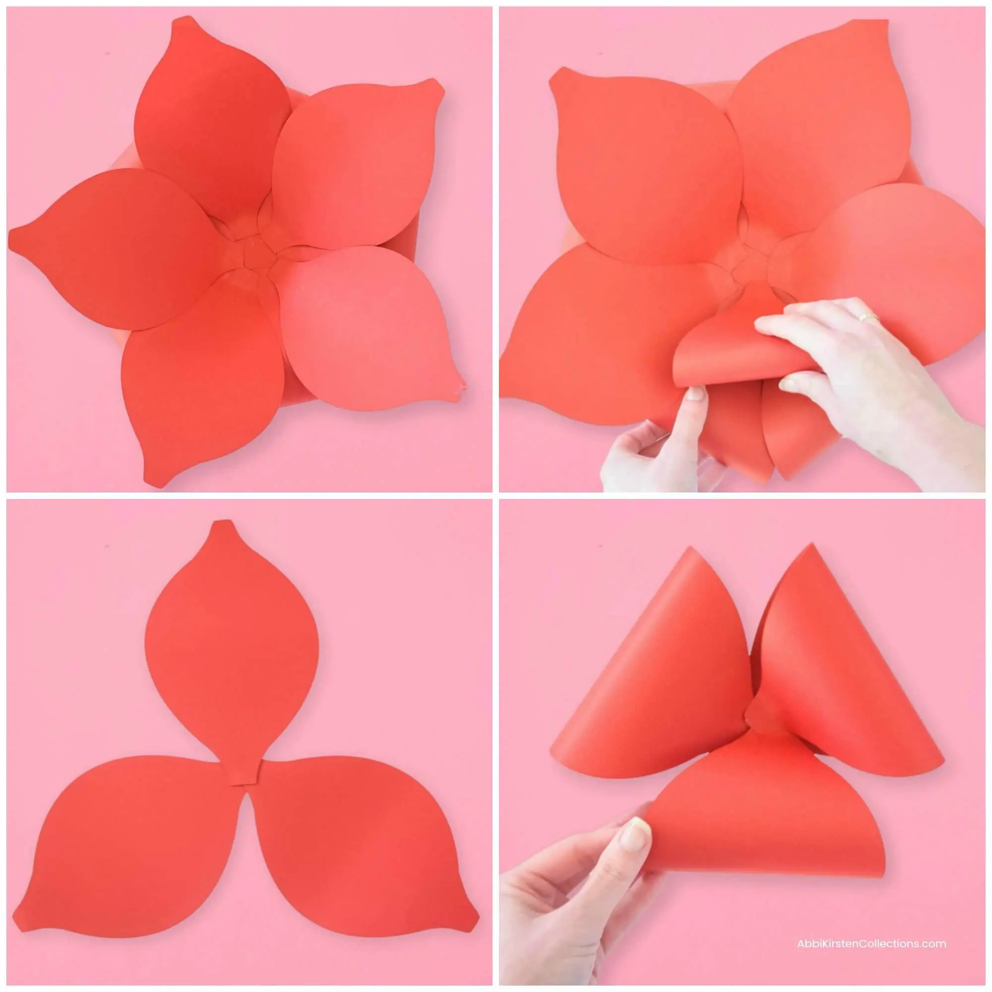 Giant Free Paper Christmas Bow Template | Abbi Kirsten Collections for Printable Paper Bow