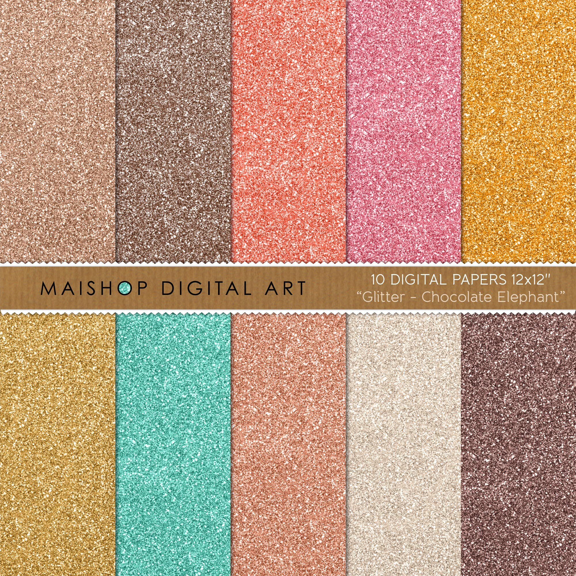 Glitter Digital Paper I Instant Download Texture Papers I with regard to Glitter Printable Paper