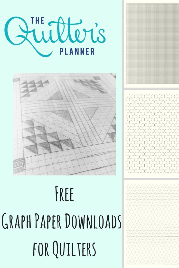 Graph Paper For Quilters: Free Downloads For You! | The Quilter&amp;#039;S regarding Free Printable Graph Paper For Quilting