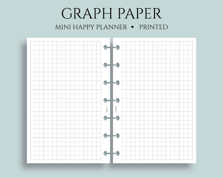 Happy Planner Graph Paper Printable