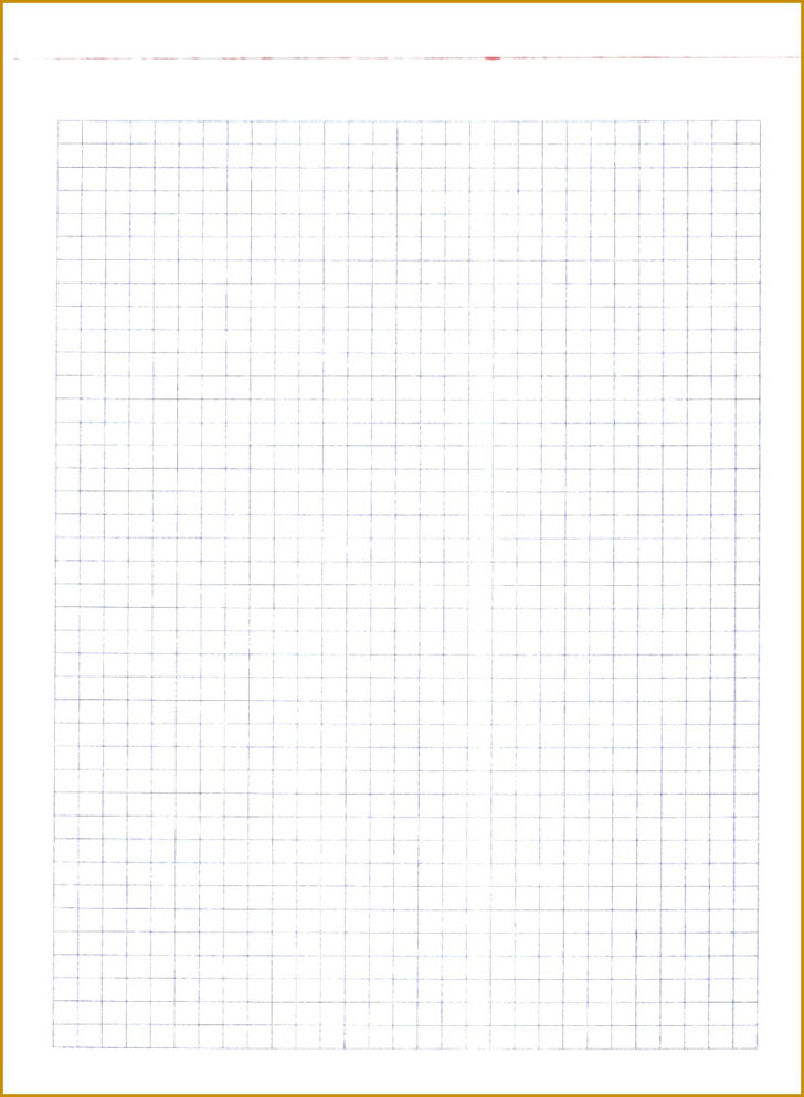 Graph Paper Printable 8.5×11 Full Sheet