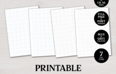 Graph Paper Pdf Templates | Graph Paper Images - Etsy Uk with Printable Graph Paper UK