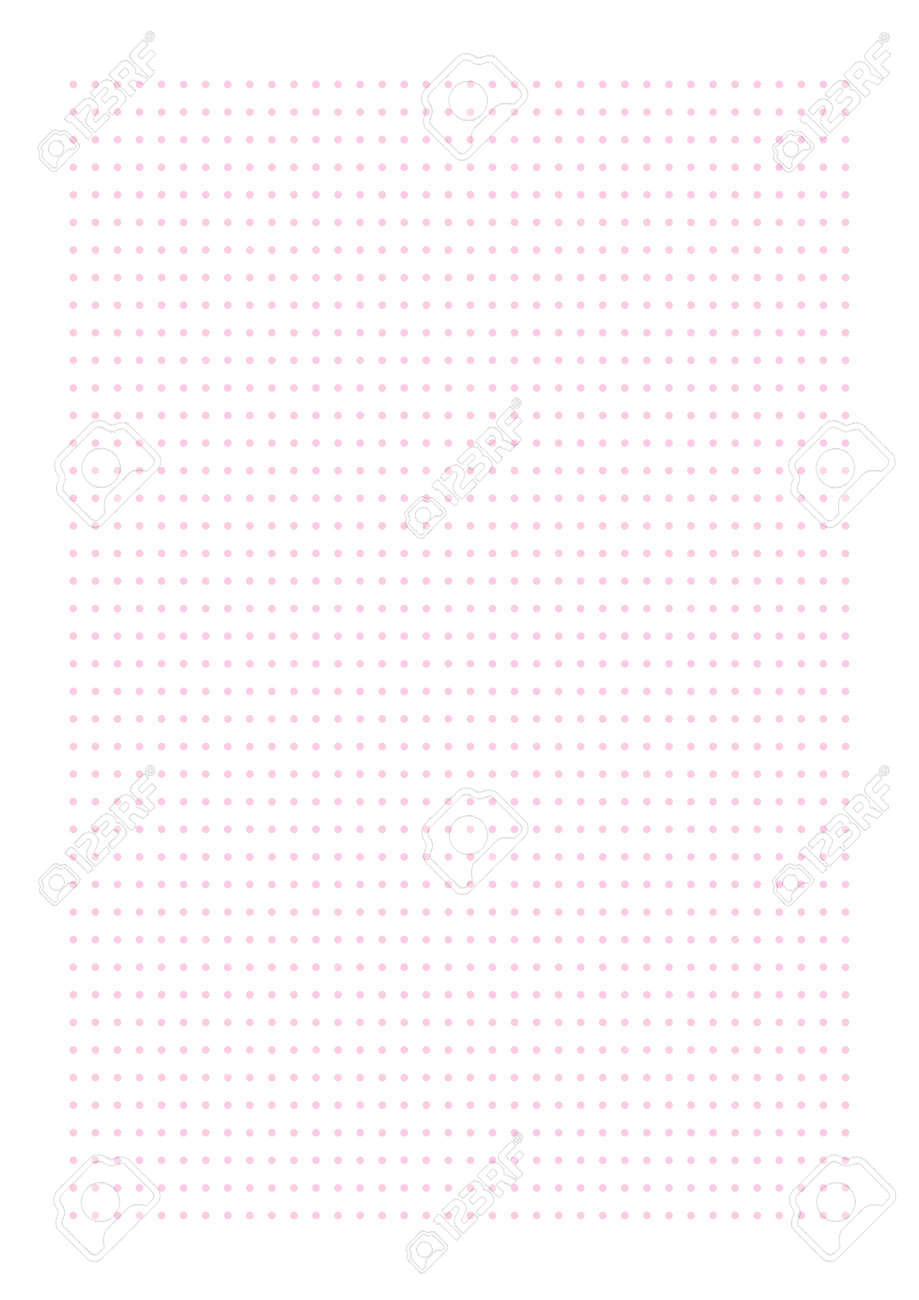 Graph Paper. Printable Dotted Grid Paper On White Background pertaining to Printable Dotted Grid Paper