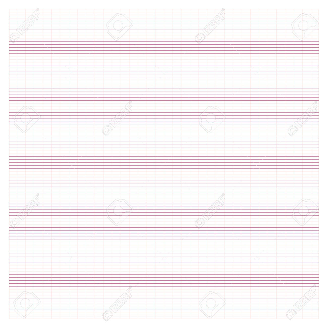 Graph Paper Printable Grid Paper With Stave On A White Background inside Printable Paper Sheets