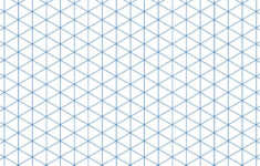 Graph Paper Printable Isometric Color Grid Vector Image for Isometric Paper Printable