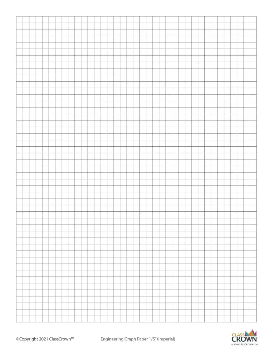 Graph Paper Printables | Classcrown for Free Printable Engineering Graph Paper