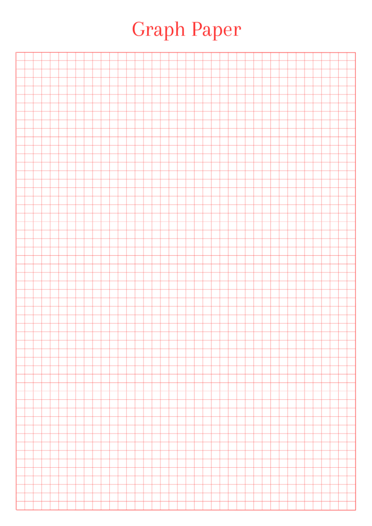 0.5 Inch Graph Paper Printable