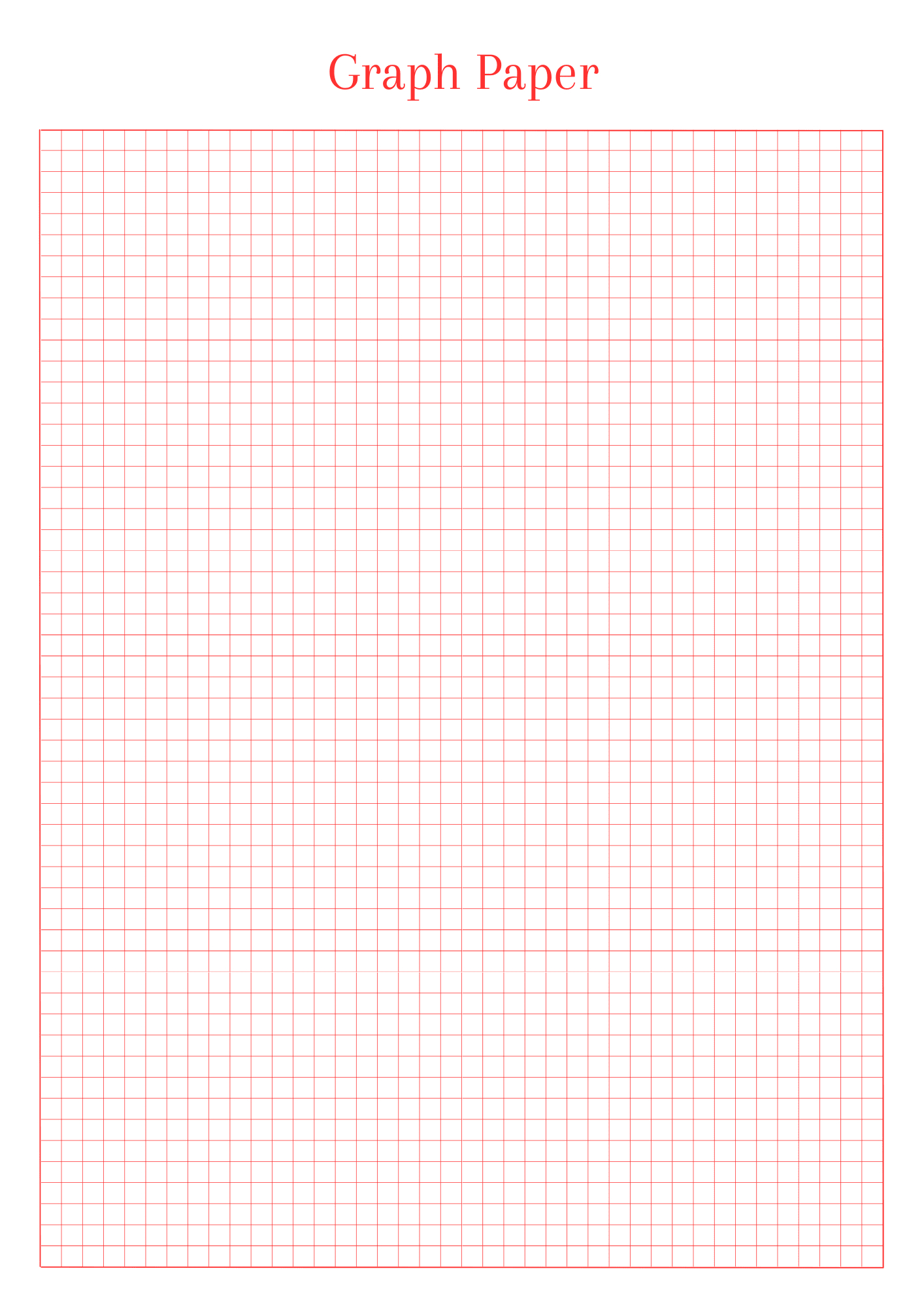Graph Paper Semi Half Inch Template Download Pdf - Free Printable regarding 0.5 Inch Graph Paper Printable