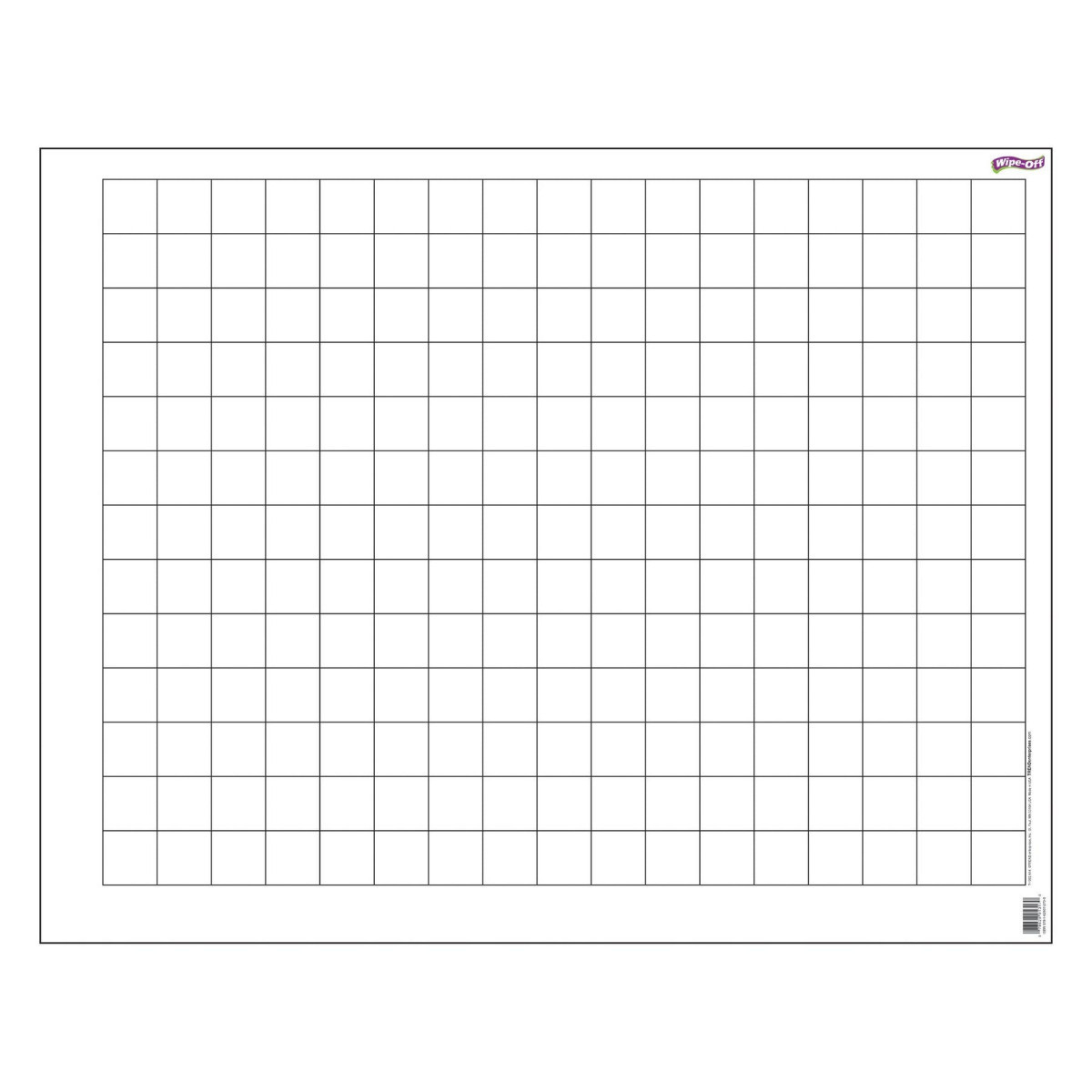 Graphing Grid (1.5 Inch Squares) Wipe-Off® Chart | for 1.5 Inch Grid Paper Printable