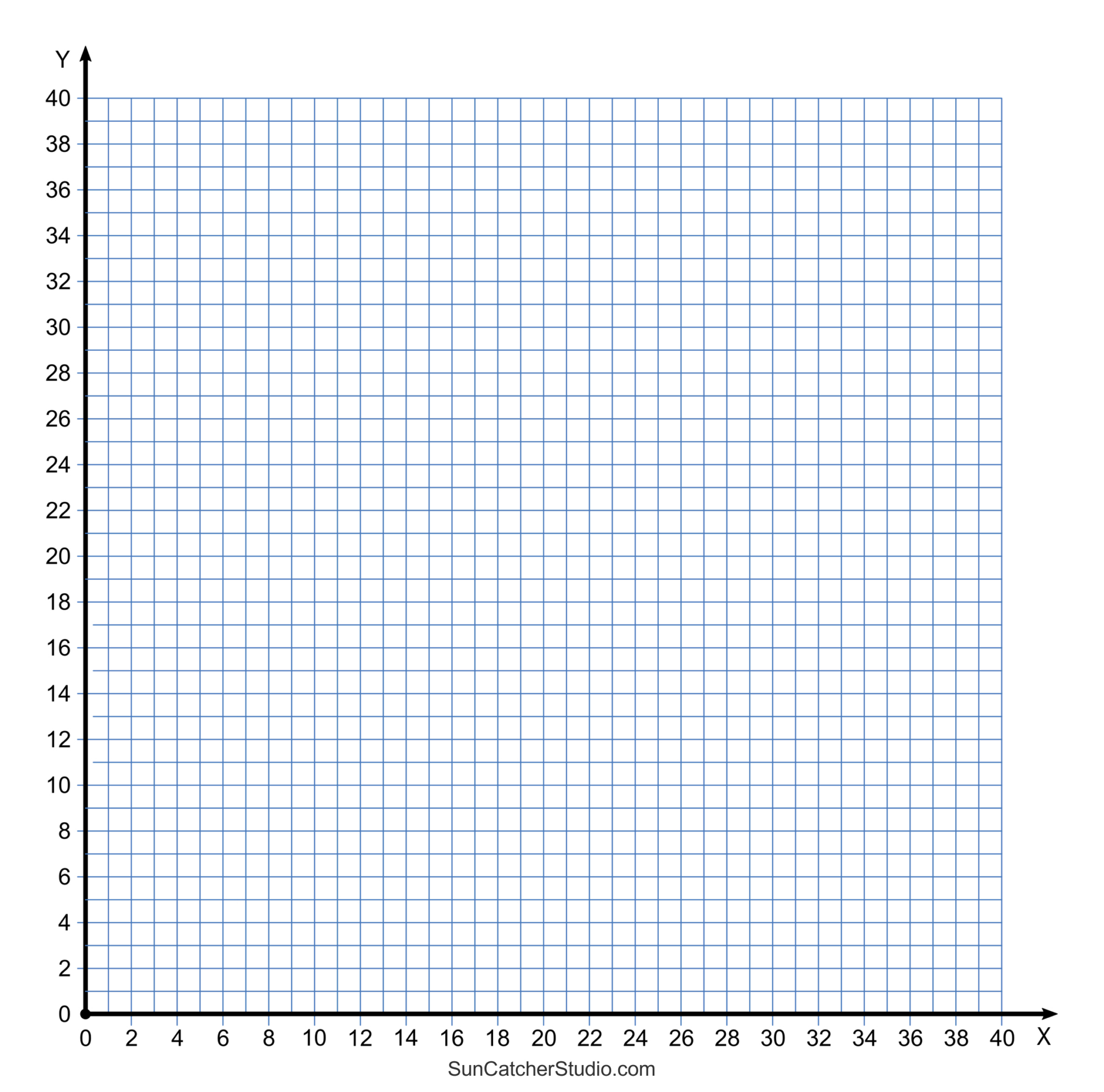 Math Printable Graph Paper | Grid Paper Printable