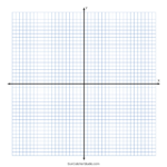 Grid Paper (Printable 4 Quadrant Coordinate Graph Paper Templates Inside 4 Quadrant Graph Paper Printable