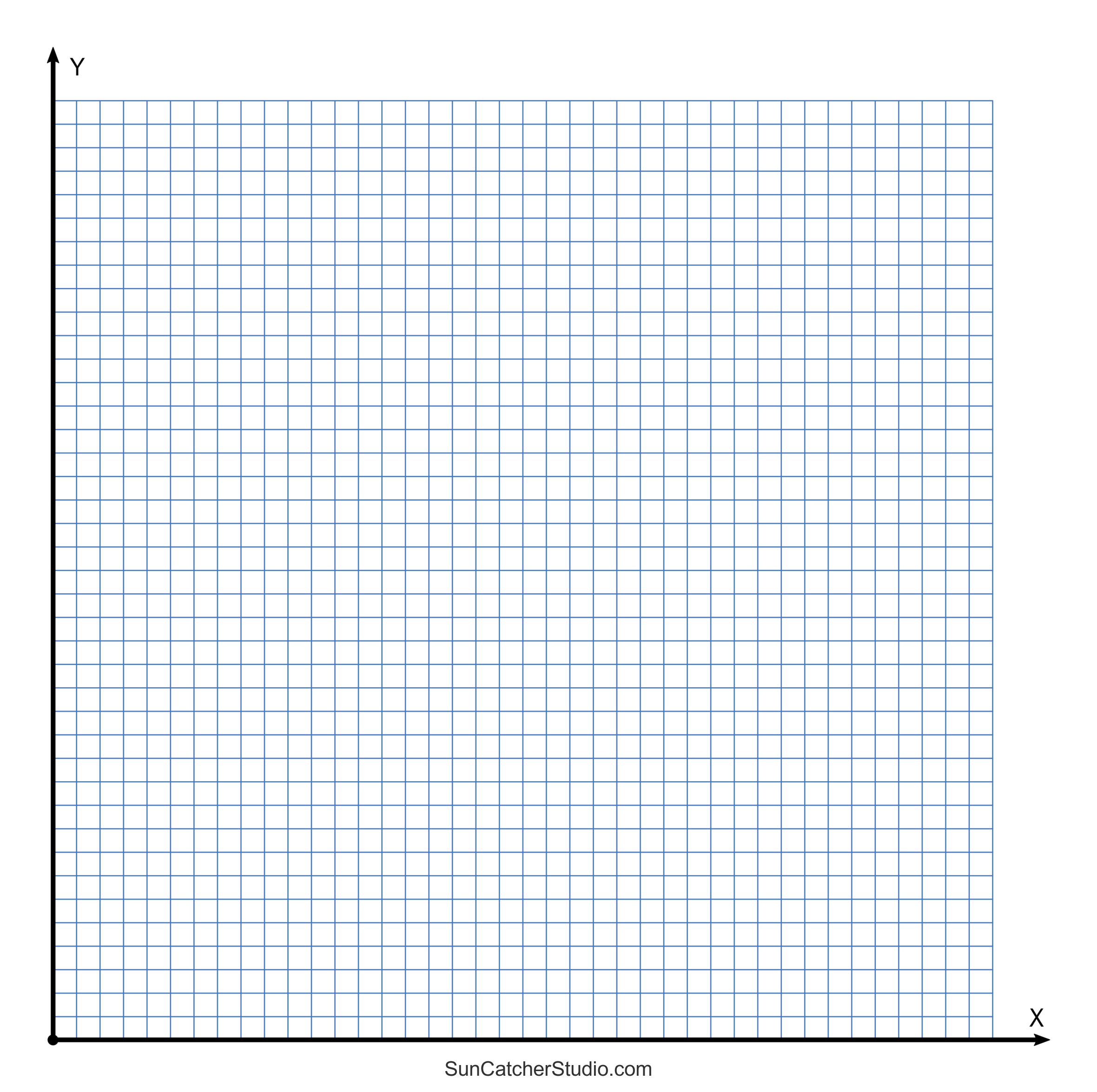 Grid Paper (Printable 4 Quadrant Coordinate Graph Paper Templates inside Free Printable Graph Paper With Axis