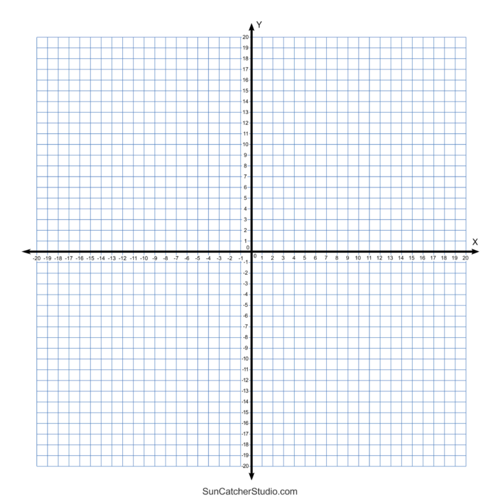 Numbered Grid Paper Printable