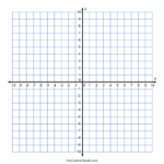Grid Paper (Printable 4 Quadrant Coordinate Graph Paper Templates Within Printable Coordinate Plane Graph Paper