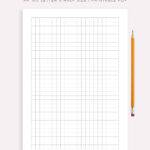 Grid Paper Printable, Kariertes Papier, Planer Einlagen, A4/A5 Pertaining To Grid Paper Printable A5