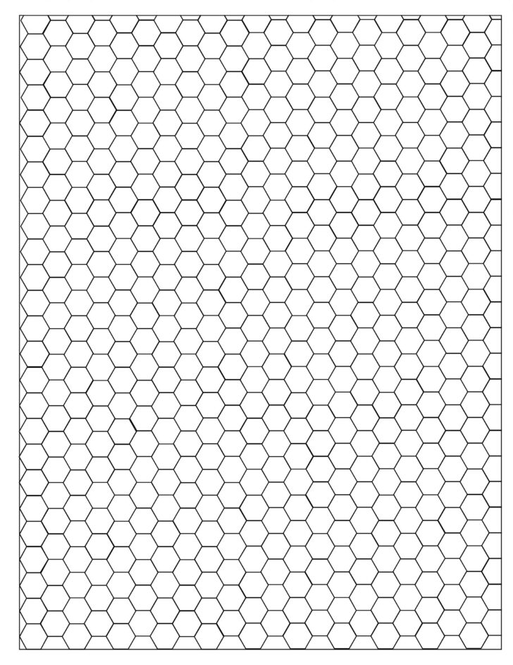 Hex Graph Paper Printable