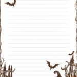 Halloween Writing Paper Free Google Docs Template   Gdoc.io In Halloween Printable Paper