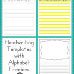 Handwriting Paper Printable   Free   Your Therapy Source Inside Handwriting Without Tears Printable Paper Free