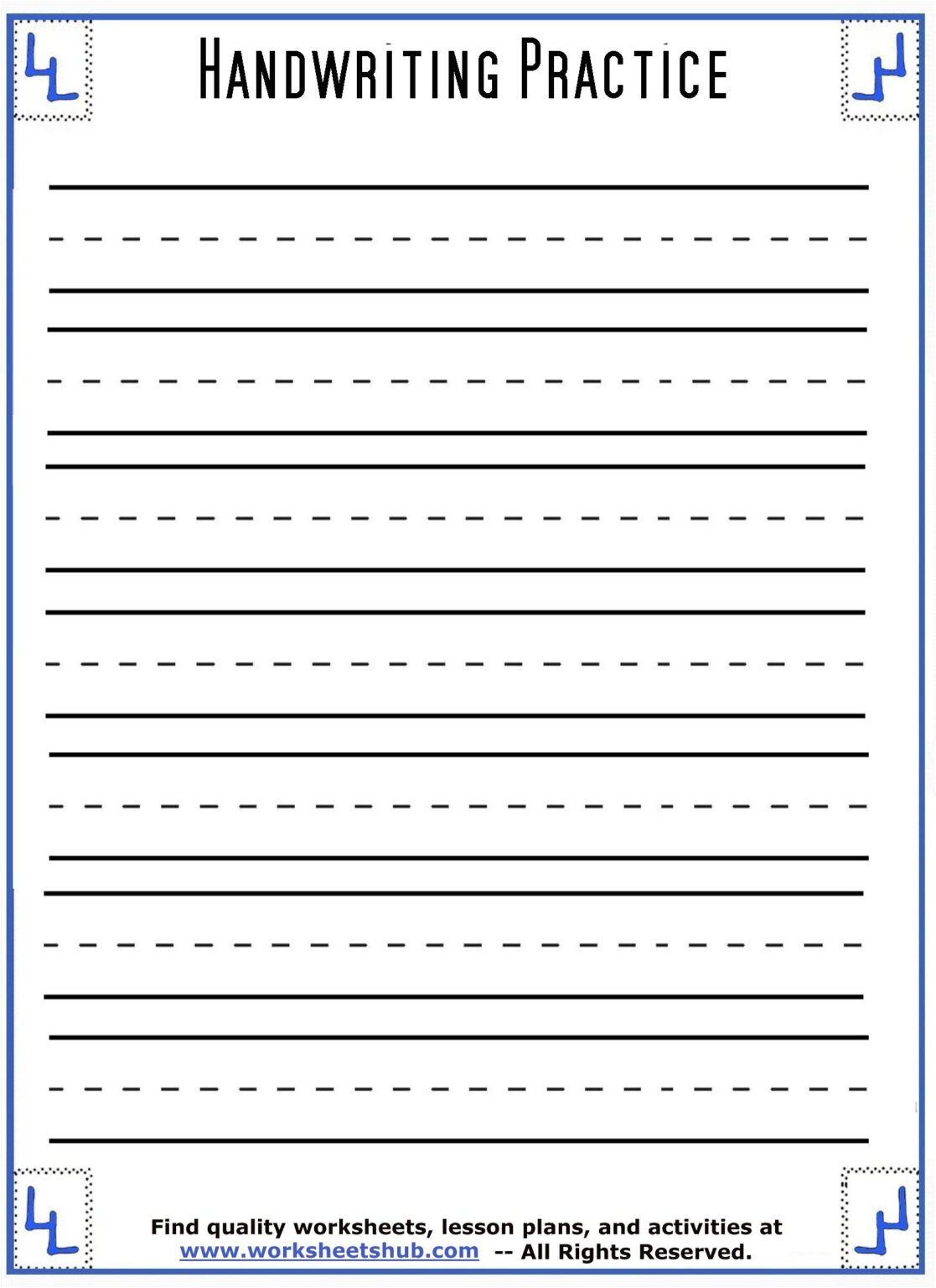 Printable Paper For Writing | Grid Paper Printable
