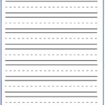 Handwriting Sheets:printable 3 Lined Paper Inside Writing Paper Printable