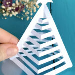 Hattifant'S 3D Paper Christmas Trees   Hattifant For Printable Paper Christmas Tree