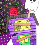 Haunted House Template   Fireflies And Mud Pies Regarding Printable Paper Haunted House Template