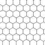 Hexagonal Graph Paper Printable Free Blank Regarding Free Printable Printable Hexagon Graph Paper