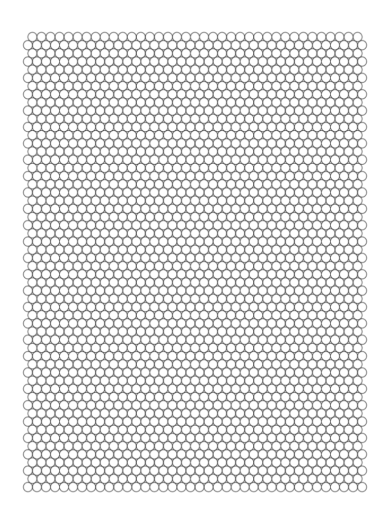 Hexagonal Graphing Paper - Fill Online, Printable, Fillable, Blank pertaining to Hex Paper Printable