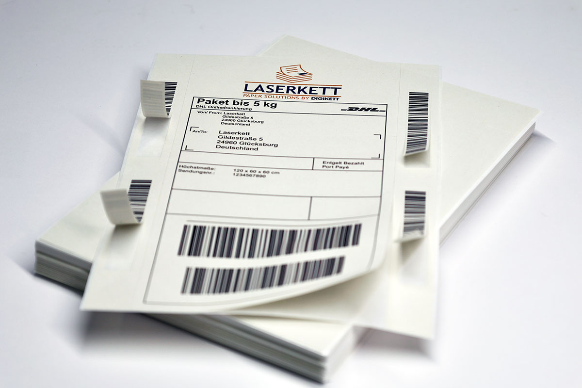High-Quality A4 Sheet Labels – Strong Adhesion + Print Quality with regard to Label Printable Paper