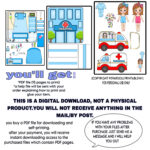 Hospital Paper Doll Busy Book: Diy Craft, Learning Activities Pertaining To Printable Paper Hospital