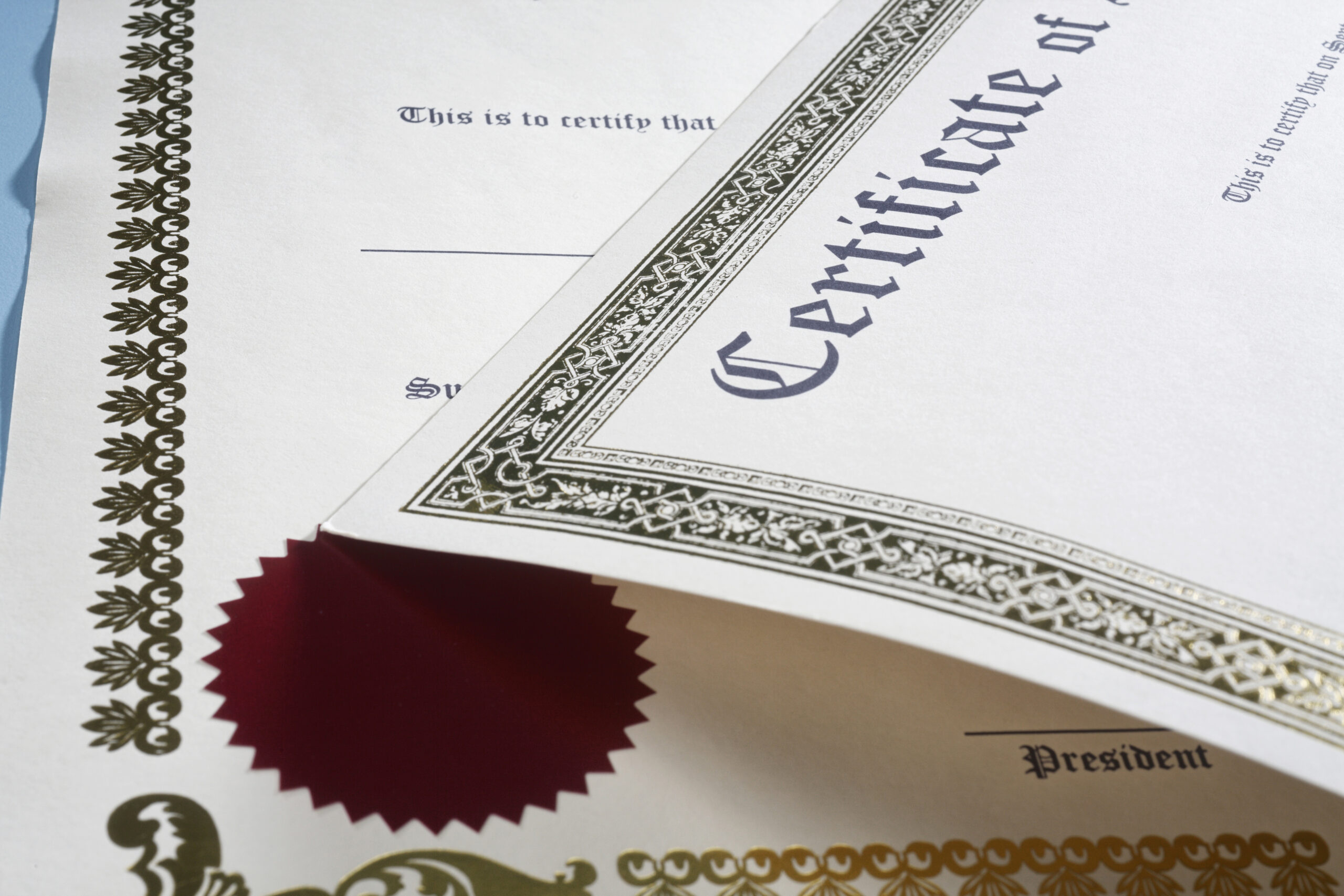 How To Choose The Best Paper For Printing Certificates - Hague inside Certificate Printable Paper