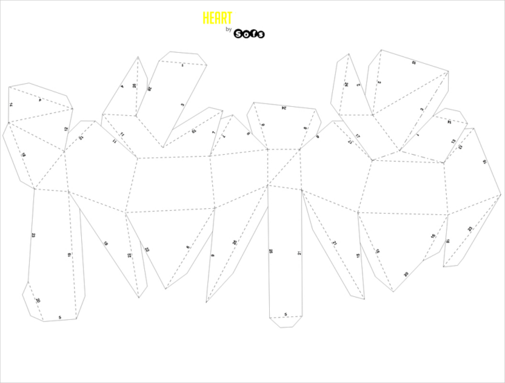 Printable Paper Craft Template