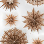 How To Make 3D Paper Bag Snowflakes Using Lunch Bags   Cuckoo4Design With Regard To Printable Paper Bag Snowflake Template Free Download