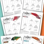 How To Make A Paper Airplane   Disney Planes Style Pertaining To Free Printable Paper Airplane Templates For Kids
