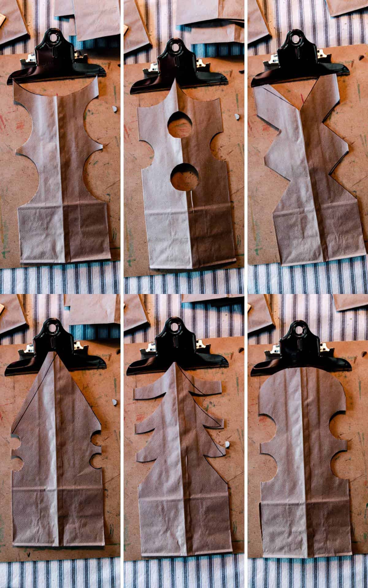 How To Make Easy Diy Paper Bag Snowflakes — Capturing Wonderland throughout Printable Paper Bag Snowflake Template Free Download