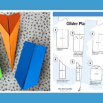 How To Make Paper Airplanes (Free Printable) For Printable Paper Planes Templates