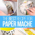 How To Make Paper Mache | The Best Paper Mache Recipe Intended For Printable Paper Mache Recipe