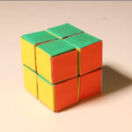 How To Make Paper Rubik'S Cube 2X2 At Home | Diy Cool Paper Crafts In Printable Paper 2X2 Rubik'S Cube Template