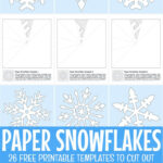 How To Make Paper Snowflakes + Free Printable Patterns Throughout Free Printable Paper Snowflake Patterns