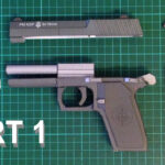 How To Make Realistic Papercraft Gun Nsp Full Build   Part 1 In Printable Paper Gun