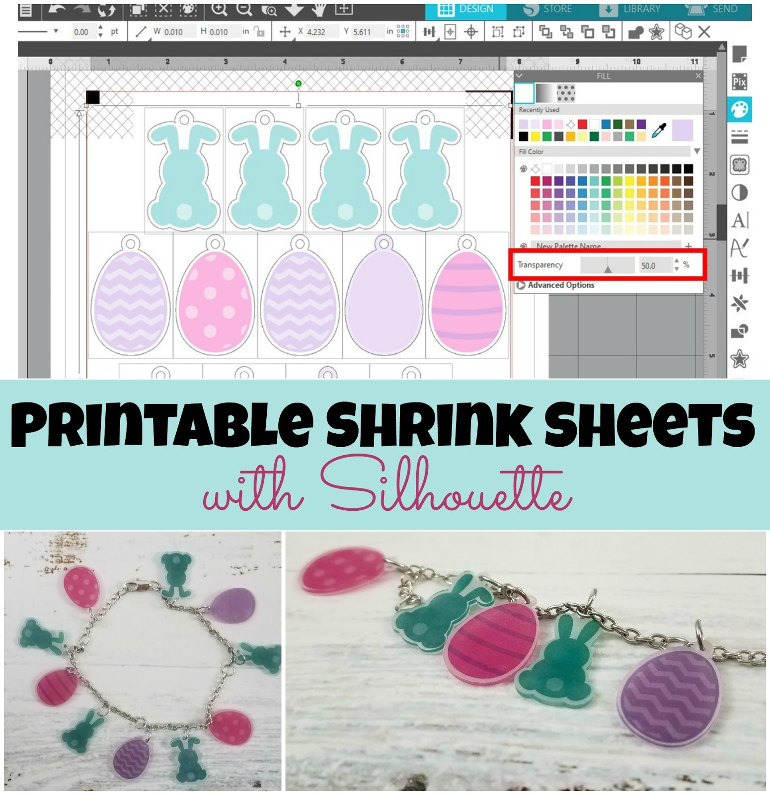 How To Use Silhouette Printable Shrink Sheets - Silhouette School in Shrinky Dink Printable Paper