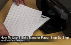 How To Use T Shirt Transfer Paper Stepstep in Printable Paper Transfer
